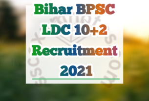 Bihar bpsc ldc 10+2 recruitment 20201